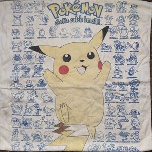 Vintage 80s Pokémon Towel